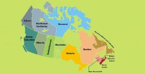 provinces vs territories canada