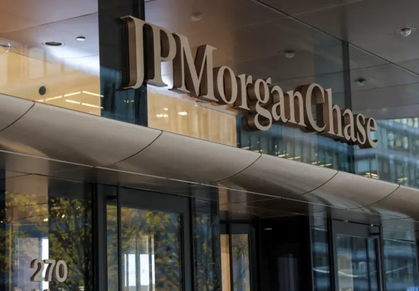 An exterior view of the new JP Morgan Chase global headquarters building at 270 Park Avenue on Nov. 13, 2025 in New York City. Angela Weiss | AFP | Getty Images