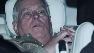 Prince Andrew Mountbatten-Windsor after his release from custody after his arrest