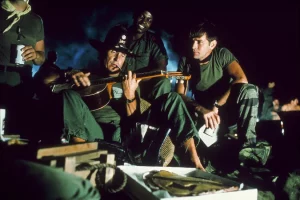 Robert Duvall , center left, in 1979's "Apocalypse Now." United Artists/Allstar/Alamy