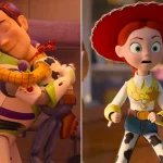 Buzz Lightyear, Woody and Jessie in Toy Story 5 trailer. Credit: Pixar/YouTube
