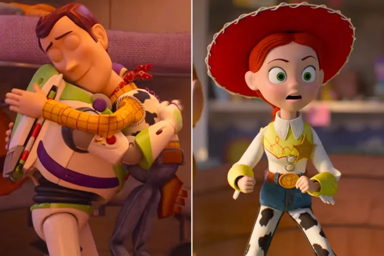 Buzz Lightyear, Woody and Jessie in Toy Story 5 trailer. Credit: Pixar/YouTube