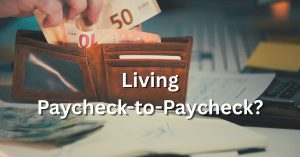 living paycheck to paycheck