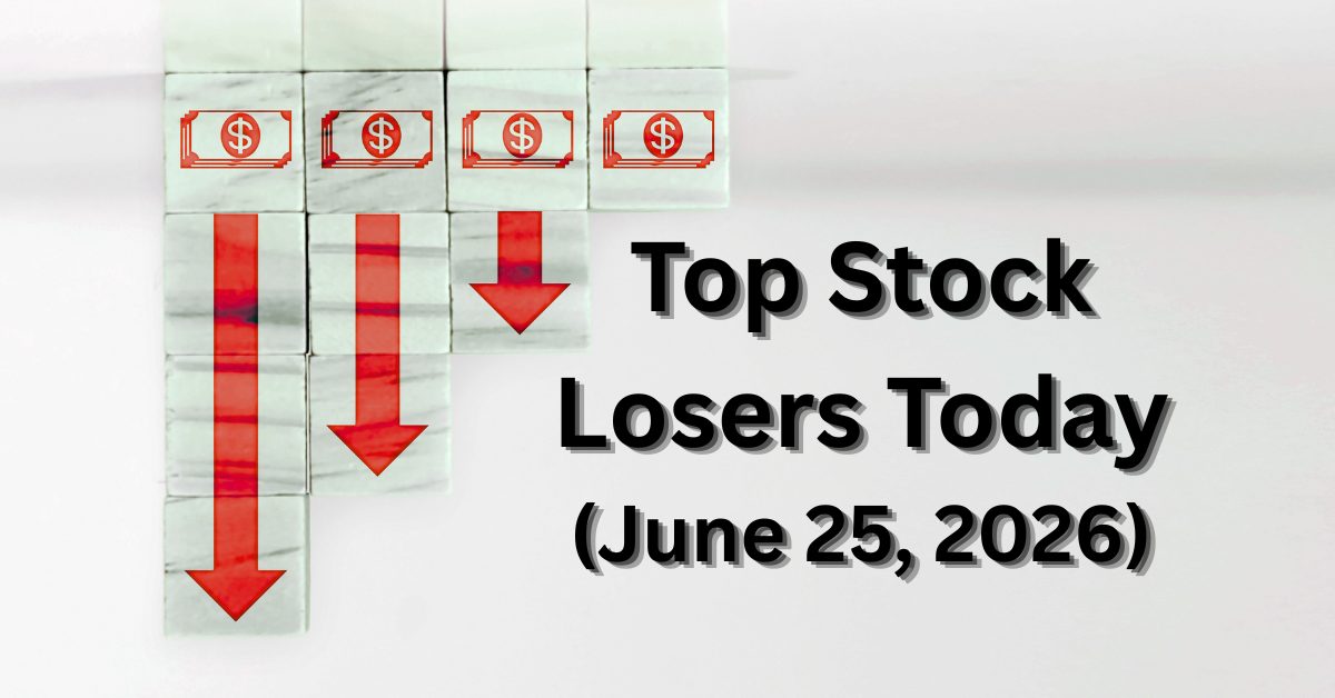 Top Stock Losers Today