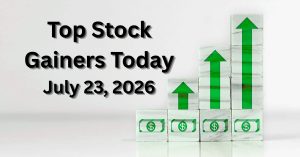 top stock gainers today