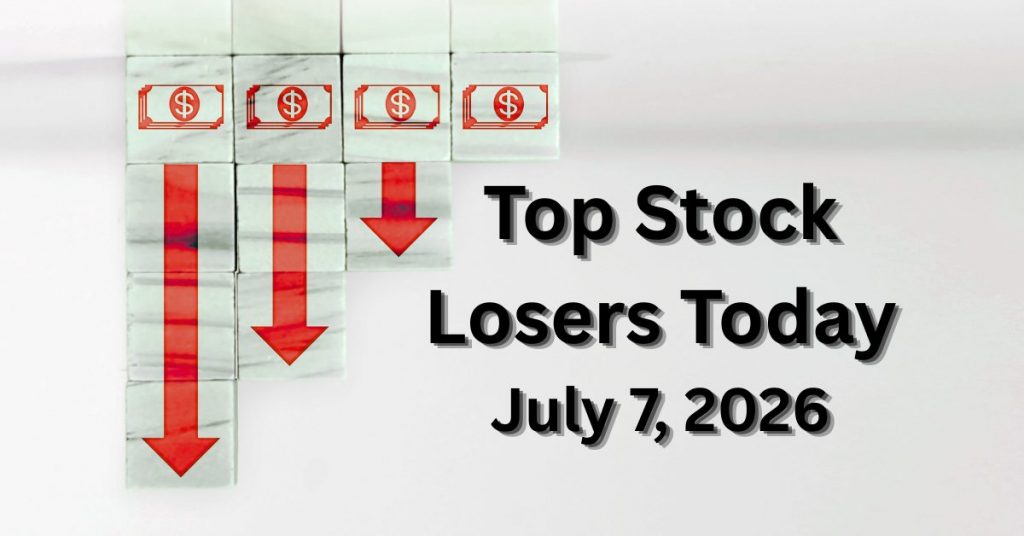 Top Stock Losers Today