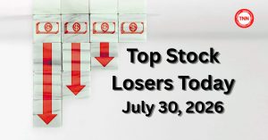 Top Stock Losers Today — July 30, 2026