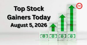 top stock gainers today August 5 2026