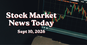 Stock Market News Today Sep 10 2026