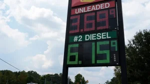 record diesel prices