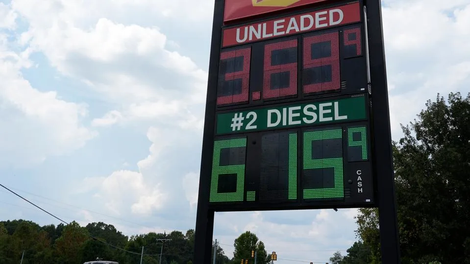 record diesel prices